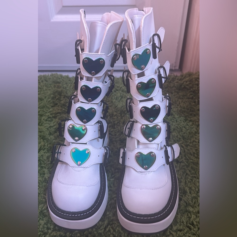 NWT Demonia Rave Boots / Stompers